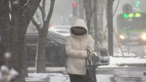[날씨] 오늘 서울 등 전국 비·눈...출근길 '도로 살얼음' 유의