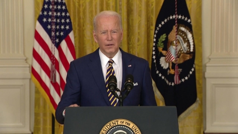 바이든, 유럽 동맹과 러시아 침공 저지 방안 논의