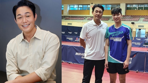 '찐 탁구인' 박성웅, 프로탁구리그 1호 홍보대사