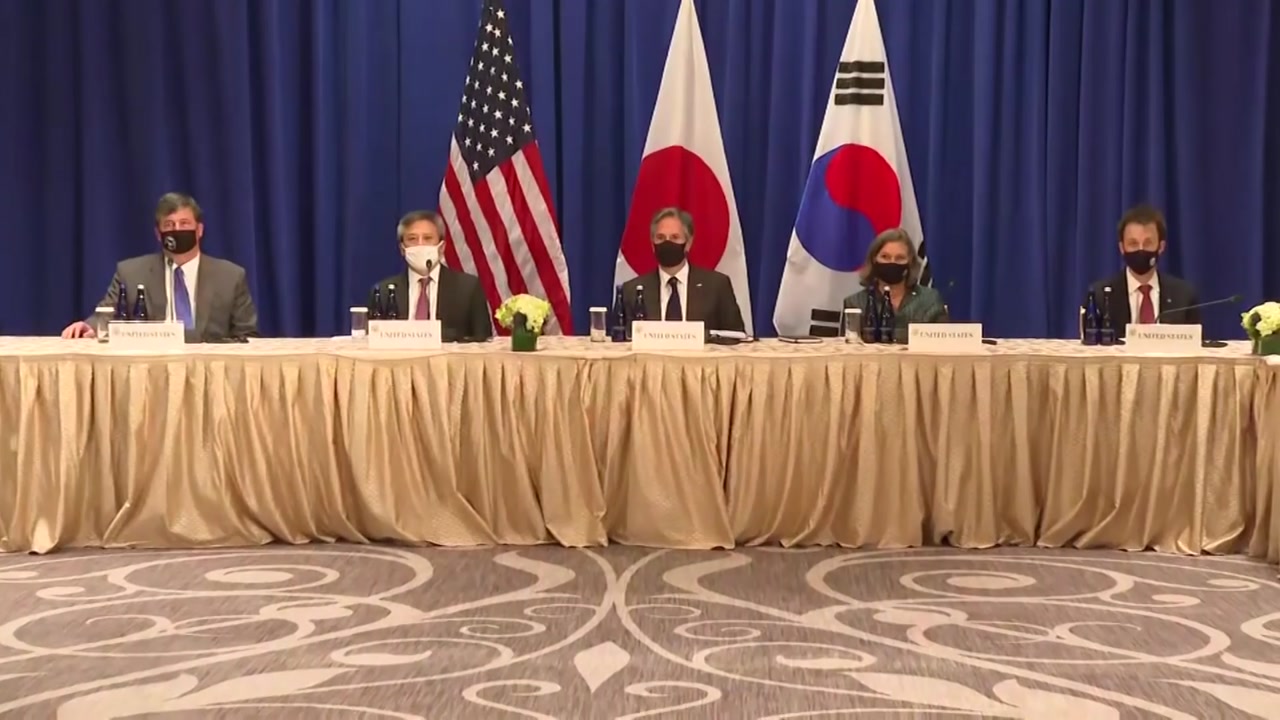 국제 South Korea Us And Japanese Foreign Ministers Hold Talks On The 12th For The First Time 