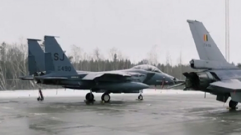 미군, 폴란드에 F-15 전투기 8대 추가 파견