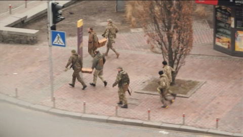 러시아군, 키예프 외곽 호스토멜 공항 장악...공수부대 투입