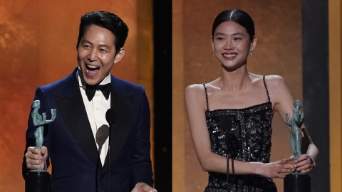 [Y이슈] 이정재·정호연, SAG 남녀주연상 석권...'오겜'이 일으킨 파란