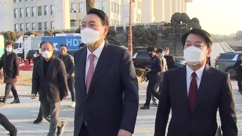  윤석열-안철수, 코로나19 검사 결과 따라 회동 재추진