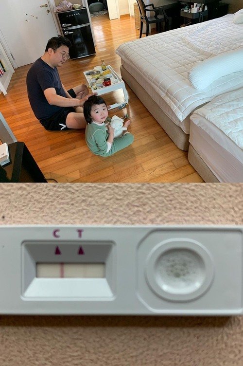 "울고싶다"...이지혜, 남편 이어 4살 딸도 코로나 확진