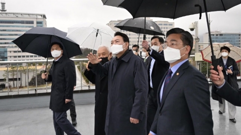  윤석열 당선인, 내일 오전 기자회견...청와대 이전 부지 발표 전망