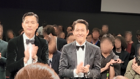 [75th 칸에 가다] 프랑스 새벽 뜨겁게 달군 ‘헌트’, 이정재 “메르시 보쿠!”