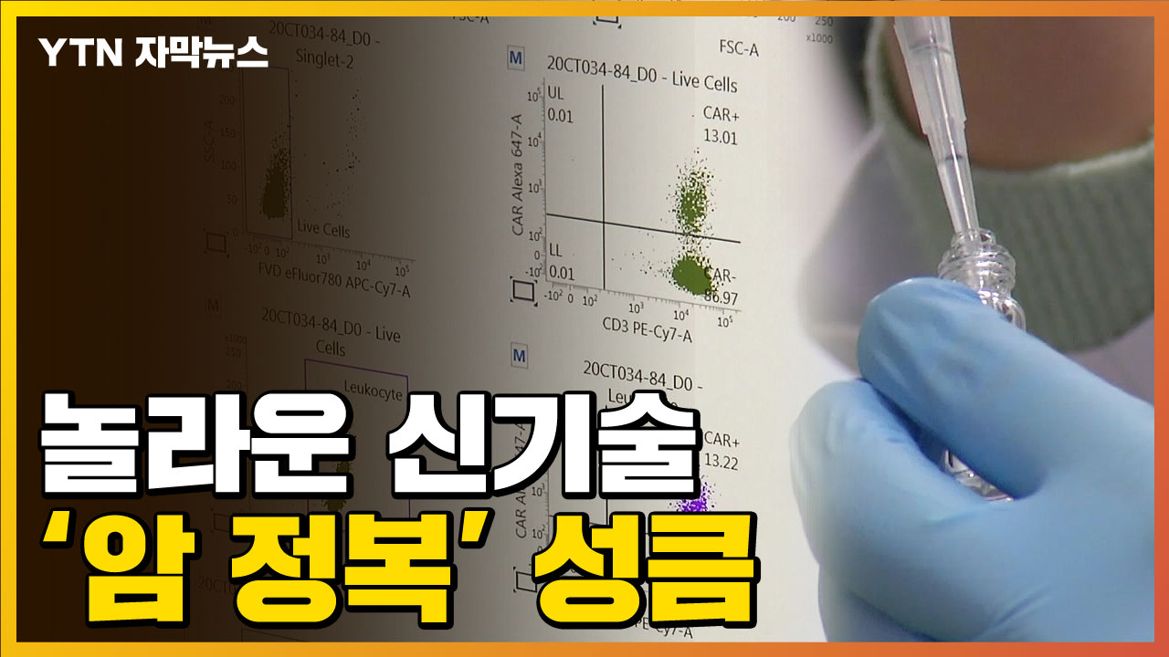 [자막뉴스] 한계 극복했다...'암세포 파괴' 새 치료법