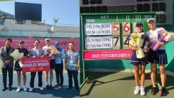 '최강 듀오' 최지희-한나래, 2주 연속 ITF 테니스 우승