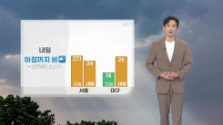 [날씨] 내일 곳곳 소나기...나로우주센터 '흐림'