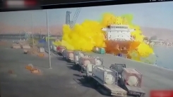 요르단 항구서 염소가스 유출...최소 10명 사망