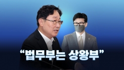 [뉴스라이브] 국회로 돌아온 박범계 "법무부, 상왕부로" 비판