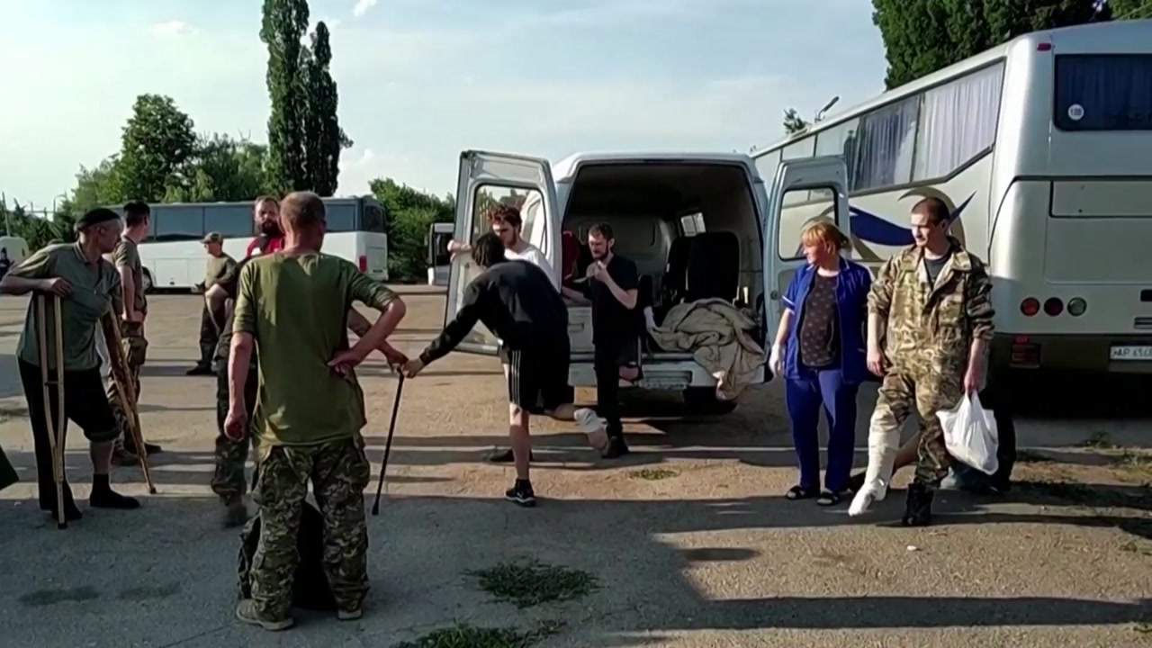 우크라이나-러시아, 전쟁포로 144명 교환...개전 이후 최대 규모