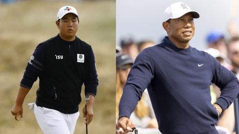 김주형 김시우 이경훈 '디오픈' 1R 공동 13위 선전...우즈, 146위 부진