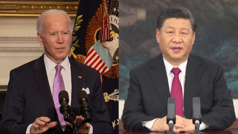 시진핑, 바이든과 통화서 "타이완 문제 불장난 하면 타 죽어"