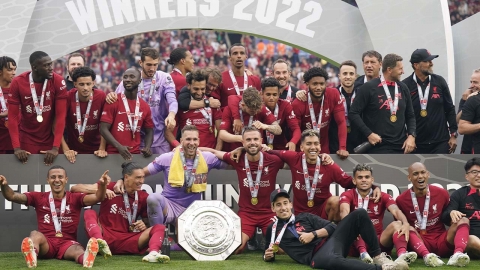 '누녜스 쐐기골' 리버풀, 맨시티 꺾고 커뮤니티 실드 우승