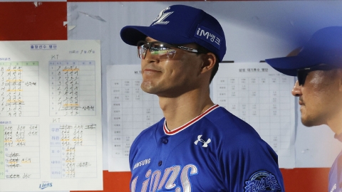 삼성 허삼영 감독, '성적 부진' 책임지고 자진사퇴