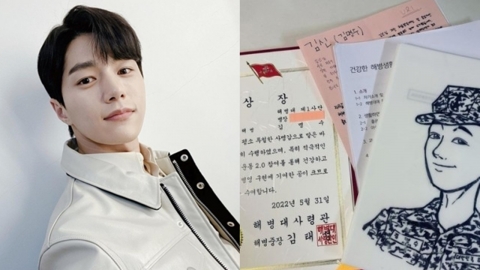 인피니트 엘, 해병대 전역..."많은 분들께 감사, 파트2 시작"