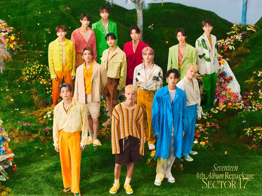 세븐틴, 美 ‘2022 MTV VMA’서 총 3개 부문 노미네이트
