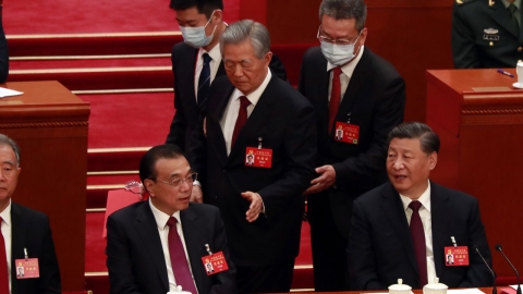 후진타오 퇴장 논란..."검열로 인터넷서 완전 삭제"