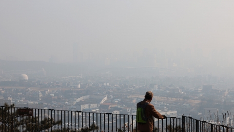 충남 천안·아산·당진에 초미세먼지주의보 발령