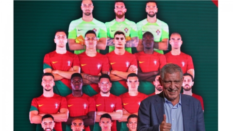포르투갈 최종 명단 발표...호날두, 5번째 월드컵 출전