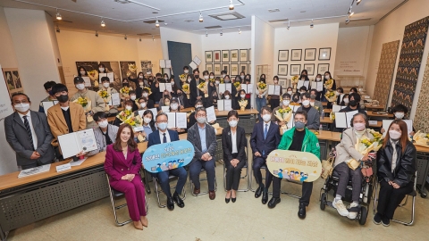 한국장애인재단, 2022 장애인 인식개선 공모전 시상식 개최