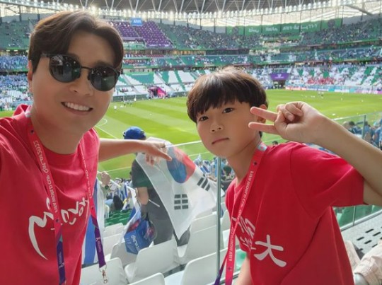 "대한민국 화이팅!' 한채아·박신혜→현지 이동국·정형돈...★응원 물결(종합)