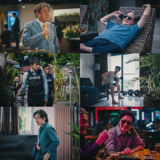 ‘카지노’ 최민식·손석구·이동휘, 3인6색 포스터 공개