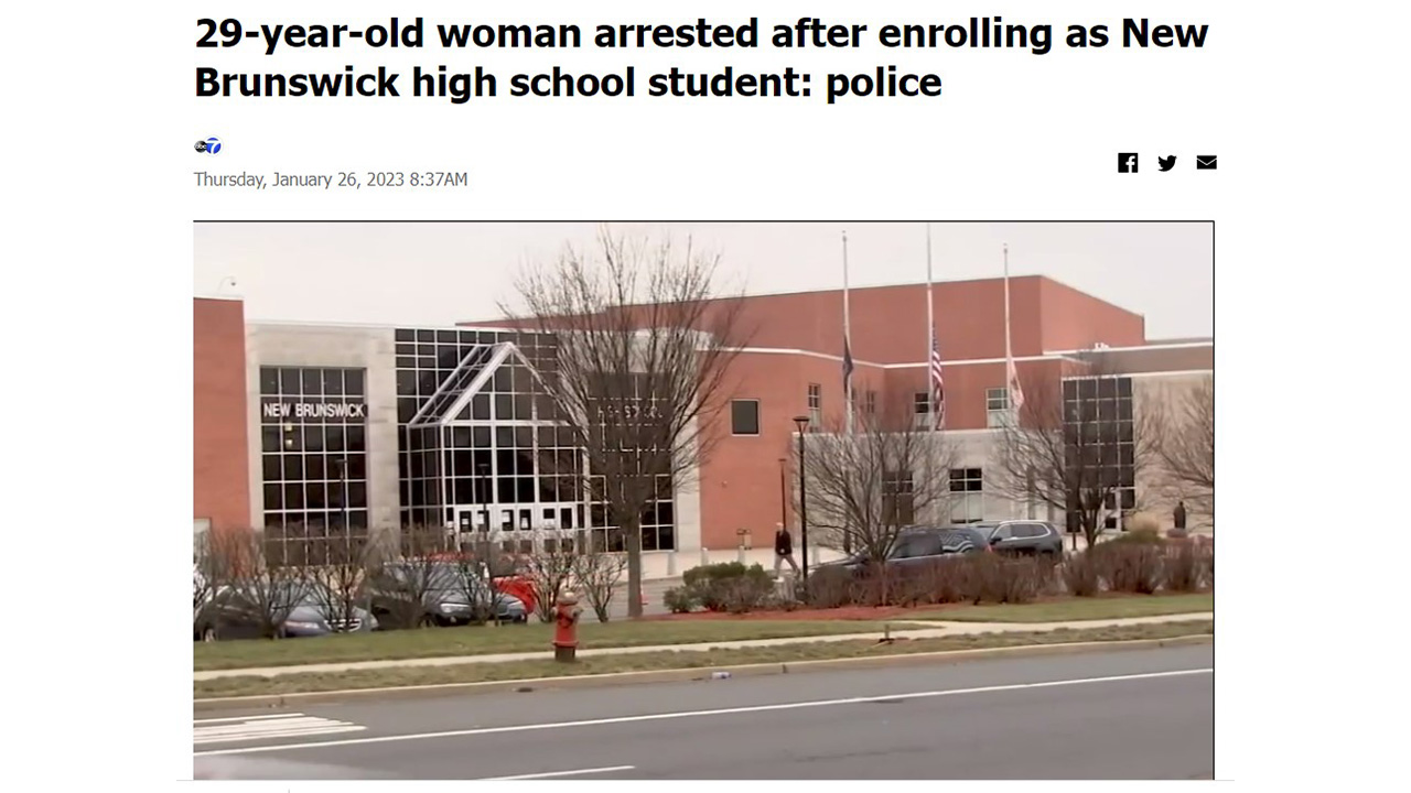 29살 한인 여성, 나이 속이고 美뉴저지 고교 입학...나흘 만에 체포