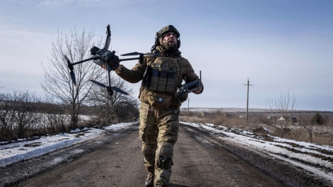 우크라이나 전쟁은 사상 첫 드론 전쟁..."60% 중국 DJI 제품"