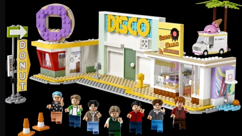 방탄소년단 레고 세트 출시...WSJ "BTS 영향력·시장성 시험대"