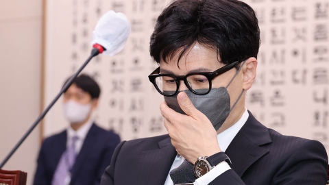 한동훈, 李 기자회견에 "그 얘기 판사 앞에서 해야"