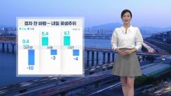 [날씨] 내일 아침 반짝 꽃샘추위...내륙 곳곳 강풍