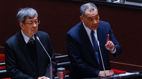 타이완 국방부장, 미국과 '탄약 비축 교섭' 첫 공개 발언