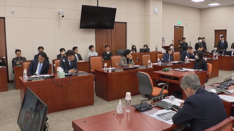 민주, '정순신 아들 청문회' 추진 강행….與, 날치기 반발