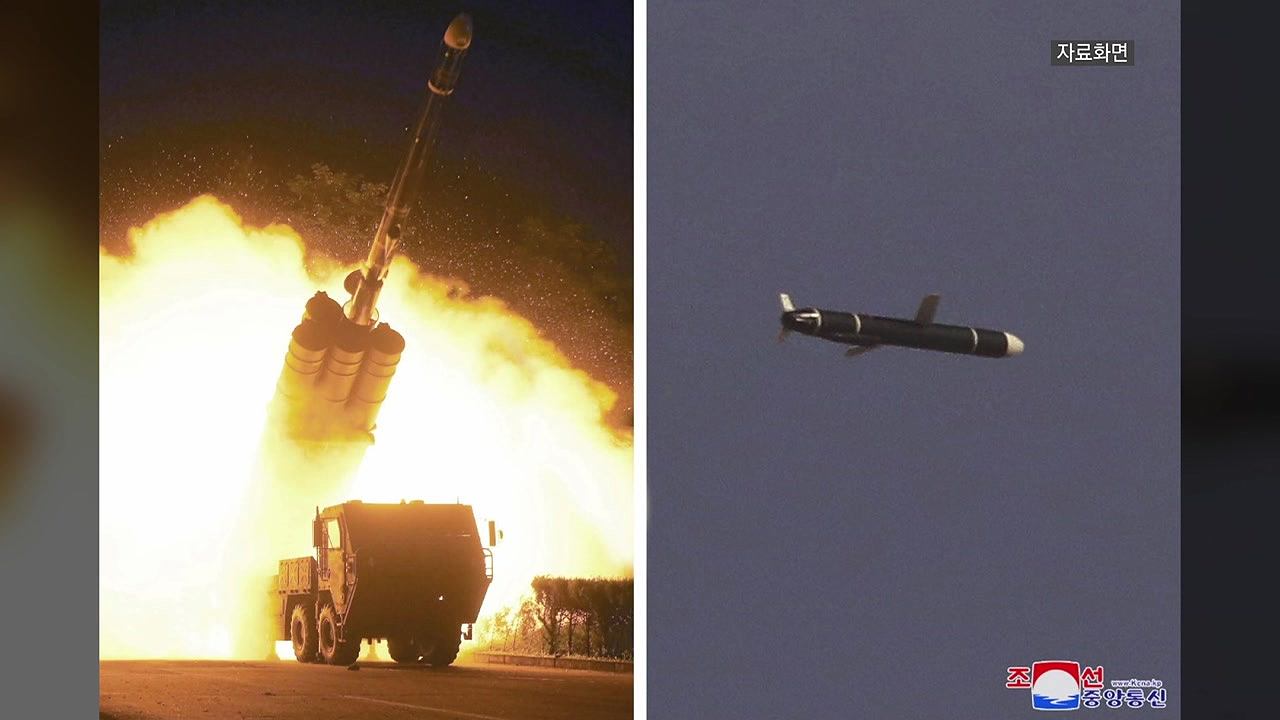 북한, 사흘 만에 전략순항미사일 추정 여러 발 발사