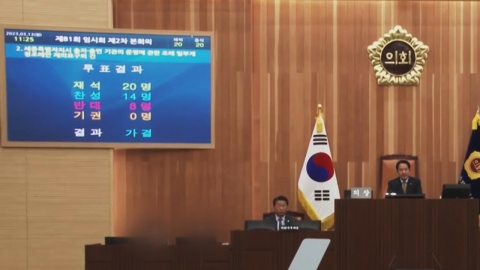 바람 잘 날 없는 세종시의회…조례안 표결 두고 공방