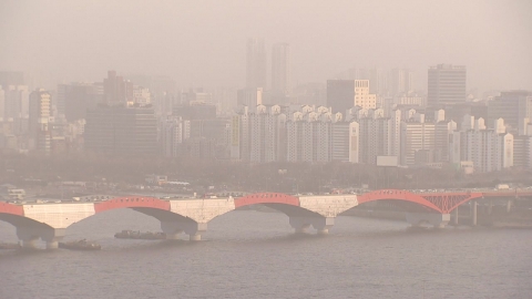 [날씨] 황사에 전국 미세먼지주의보…중부 다시 건조주의보