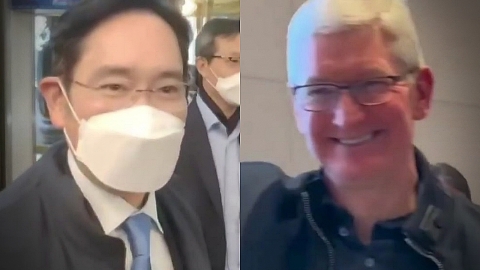 미중 갈등에도 베이징 간 이재용·팀쿡…엇갈린 행보