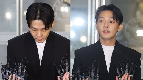'상습 마약 투약' 배우 유아인 12시간 소환 조사..."큰 실망드려 죄송"