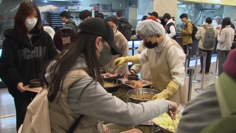 대학가 '천원의 아침밥' 인기 폭발…2배 이상으로 확대
