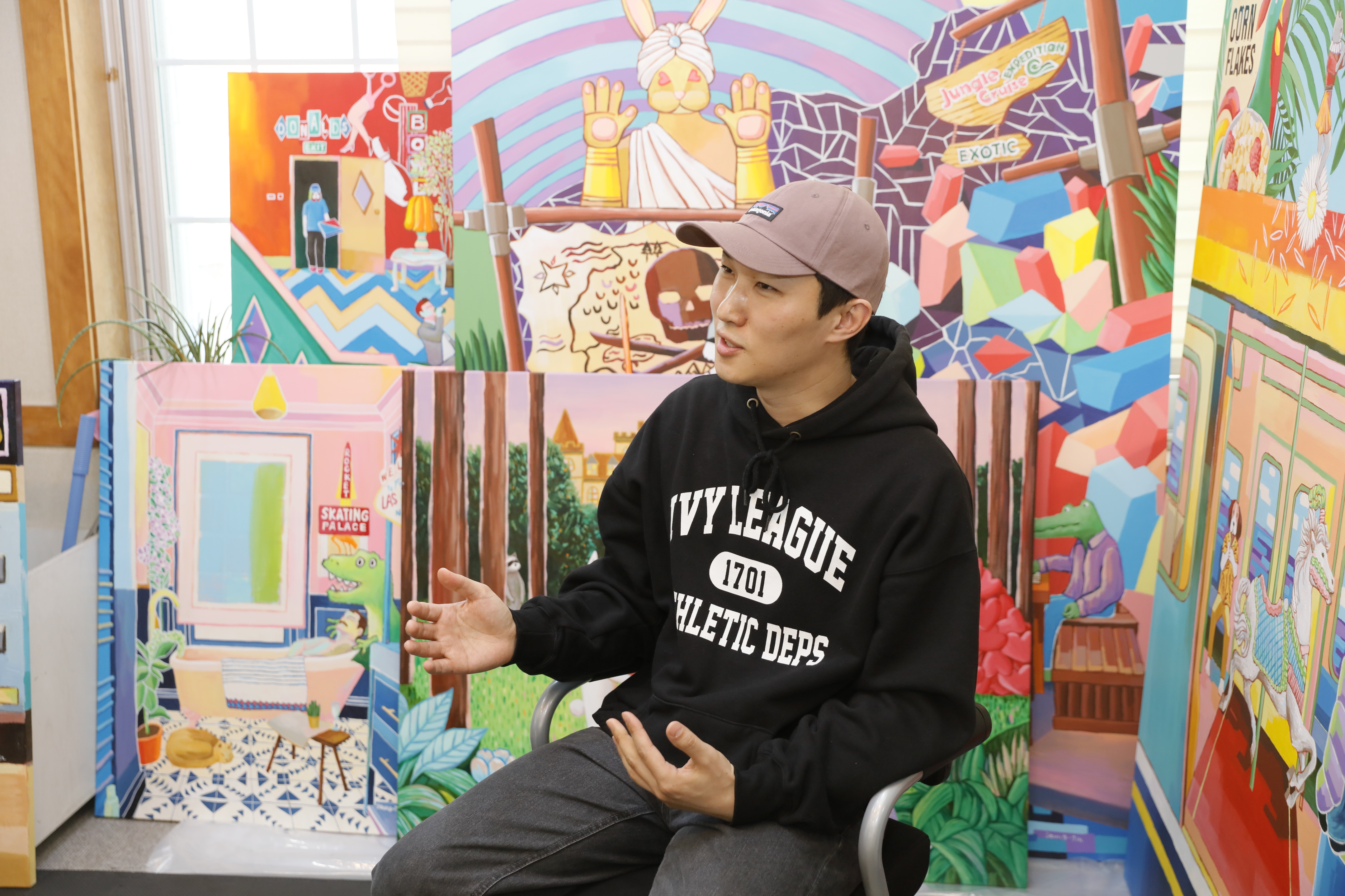 [아틀리에산책] 순수한 시선으로, 경계를 허무는 - 이승진 작가