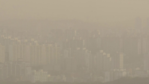 환경부, 전국 17개 시도에 황사위기경보 '관심' 단계 발령