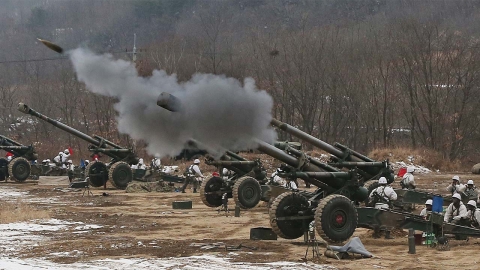 韓, 美에 155mm 포탄 대여...33~50만 발 추정