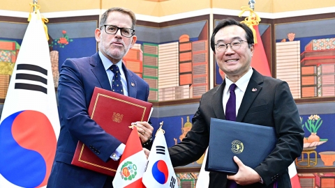 한-페루 항공협정 체결...국내 항공사 남미 진출 기반 마련