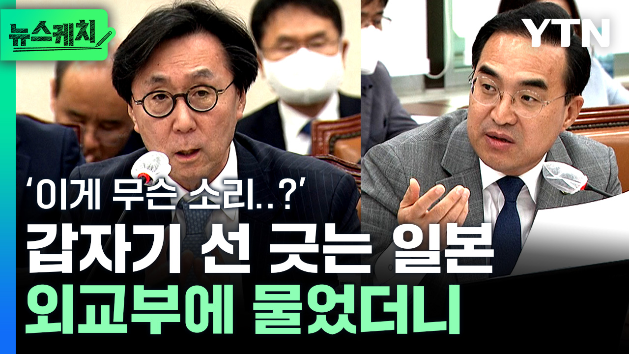 ‘주권 국가 일본에 그러는 거 아냐’..? 외교부 반응에 발끈한 의원들 [뉴스케치]