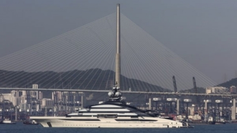 푸틴 측근 재벌 6400억짜리 호화 요트, 부산 입항 못 한다