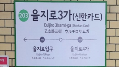 서울교통공사 역명 병기 사업 '강남역·홍대입구역'도 안 팔렸다
