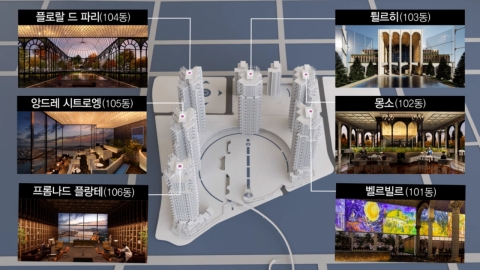 압구정 재건축 아파트 이름이 '플로랄 드 파리, 프롬나드 플랑테?'